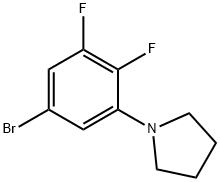1704067-47-9 1-(5-溴-2,3-二氟苯基)吡咯烷