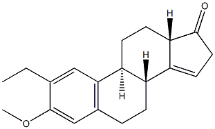 (13S)-Ethyl-3-Methoxygona-1,3,5(10),14(15)-tetraen-17-one Structure