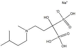 [1-Hydroxy-3-(MethylisopentylaMino)propylidene] Bisphosphonic Acid MonosodiuM Salt

(Ibandronic Acid IMpurity) Structure