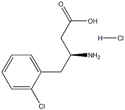 2-Chloro-D-b-hoMophenylalanine hydrochloride Structure