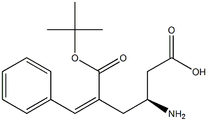 Boc-styryl-D-b-hoMoalanine Structure