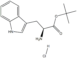 L-Tryptophan tert-butyl ester hydrochloride Structure