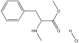 N-Methyl-DL-phenylalanine Methyl ester hydrochloride Structure