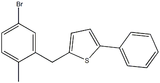 卡格列净杂质3 结构式