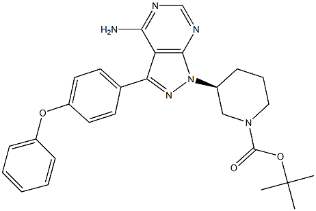  (S)-tert-butyl 3-(4-aMino-3-(4-phenoxyphenyl)-1H-pyrazolo[3,4-d]pyriMidin-1-yl)piperidine-1-carboxylate