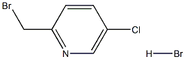 2-(BroMoMethyl)-5-chloropyridine hydrobroMide Struktur