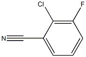 2-Chloro-3-fluorobenzonitrile, 97% 化学構造式