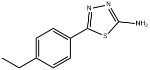 5-(4-ethylphenyl)-1,3,4-thiadiazol-2-amine Structure