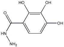 TRIHYDROXYBENZYL HYDRAZIDE, , 结构式