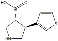 (+/-)-trans-4-(3-thienyl)-pyrrolidine-3-carboxylic acid