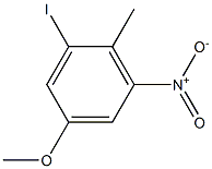 1-iodo-5-Methoxy-2-Methyl-3-nitrobenzene,,结构式