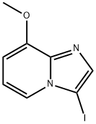 3-Iodo-8-Methoxy-iMidazo[1,2-a]pyridine 化学構造式