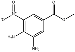 Methyl 3,4-diaMino-5-nitrobenzoate Struktur