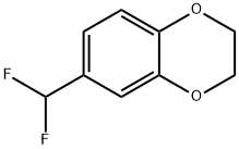 6-二氟甲基-1,4-苯并二氧六环, 1379762-34-1, 结构式