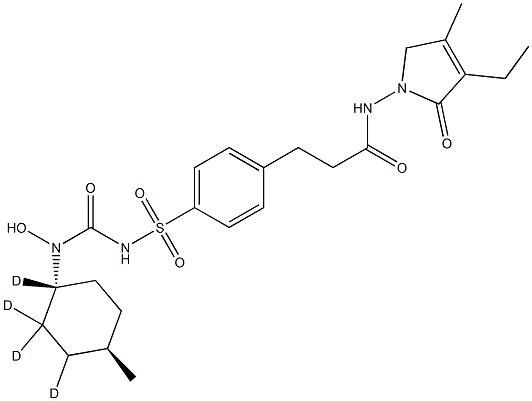  反式羟基格列美脲-D4