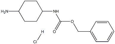 (4-AMino-cyclohexyl)-carbaMic acid benzyl ester.HCl 结构式