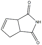 1,2-环戊二碳酰亚胺, , 结构式