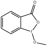 1-Methoxy-1,2-benziodoxol-3-(1H)-one 化学構造式
