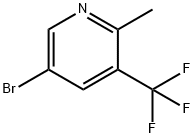 5-broMo-2-Methyl-3-(trifluoroMethyl)pyridine Structure