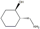 (1R,2S)-2-(aMinoMethyl)cyclohexanol,,结构式