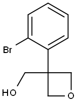 (3-(2-broMophenyl)oxetan-3-yl)Methanol Structure