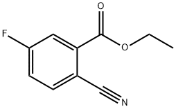 Ethyl2-cyano-5-fluorobenzoate Struktur