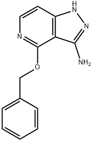 4-(benzyloxy)-1H-pyrazolo[4,3-c]pyridin-3-aMine Structure