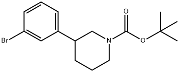 1203686-41-2 3-(3-溴苯基)哌啶-1-甲酸叔丁酯