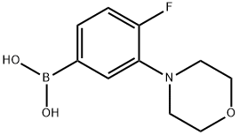 (4-fluoro-3-Morpholinophenyl)boronic acid|(4-氟-3-吗啉代苯基)硼酸