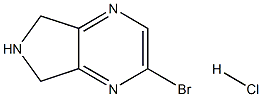 2-broMo-6,7-dihydro-5H-pyrrolo[3,4-b]pyrazine hydrochloride|