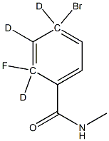 4-BroMo-2-fluoro-N-MethylbenzaMide-d3 Structure