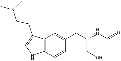 (S)-N-(1-(3-(2-(DiMethylaMino)ethyl)-1H-indol-5-yl)-3-hydroxypropan-2-yl)forMaMide Structure