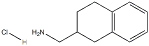 (1,2,3,4-Tetrahydronaphthalen-2-yl)MethylaMine hydrochloride Structure