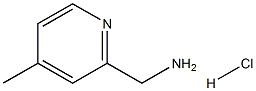 (4-Methyl-2-pyridyl)MethylaMine hydrochloride Structure