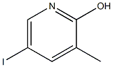 2-Hydroxy-3-Methyl-5-iodopyridine Structure