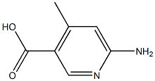 6-AMino-4-Methyl-3-pyridinecarboxylic acid Structure