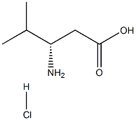 L-b-Leucine hydrochloride Struktur