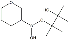 Tetrahydropyran-3-boronic acid pinacol ester Structure