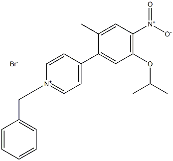  1-benzyl-4-(5-isopropoxy-2-Methyl-4-nitrophenyl)pyridin-1-iuM broMide