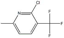 2-氯-6-甲基-3-三氟甲基吡啶, , 结构式