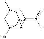 1-Nitro-7-hydroxy-3,5-diMethyladaMantane Struktur