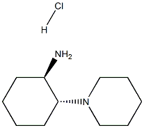 (1R,2R)-trans-2-(1-Piperidinyl)
cyclohexylaMine hydrochloride 结构式