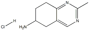 2-Methyl-5,6,7,8-tetrahydro-quinazolin-6-ylaMine hydrochloride Structure