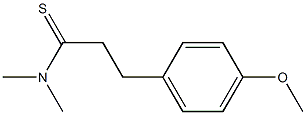 3-(4-Methoxyphenyl)-N,N-diMethylpropanethioaMide