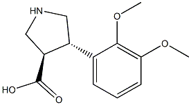 (+/-)-trans-4-(2,3-diMethoxy-phenyl)-pyrrolidine-3-carboxylic acid