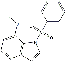 7-Methoxy-1-(phenylsulfonyl)-4-azaindole