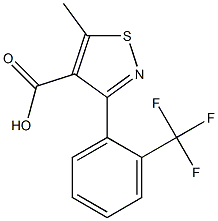 5-Methyl-3-(2-(trifluoroMethyl)phenyl)isothiazole-4-carboxylic acid
