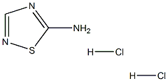 1,2,4-噻二唑-5-胺二盐酸盐, 1588440-88-3, 结构式