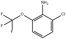 2-氯-6-(三氟甲氧基)苯胺,1261673-70-4,结构式