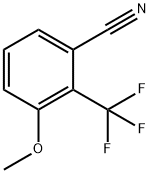 3-Methoxy-2-(trifluoroMethyl)benzonitrile, 97% Structure